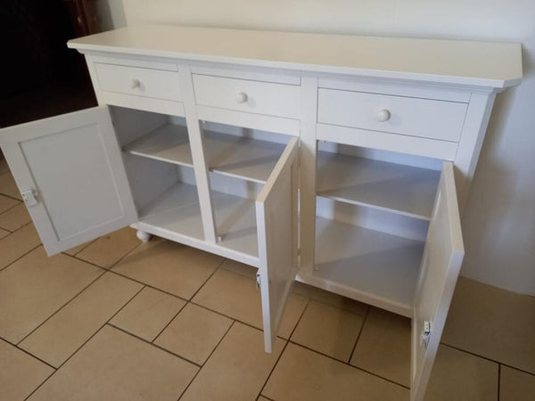 MOBILI-2G---Madia-Credenza-arte-povera-3-Ante-legno-Bianco150X43X98