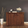 MOBILI-2G---MADIA-CREDENZA-ARTE-POVERA-3-PORTE-1-CASSETTO-NOCE-SCURO-L.120-P.39-H.85