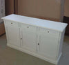 MOBILI-2G---MADIA-CREDENZA-ARTE-POVERA-3-PORTE-LEGNO-BIANCO-156X42X85