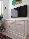 MOBILI-2G---MADIA-CREDENZA-ARTE-POVERA-3-PORTE-LEGNO-BIANCO-156X42X85