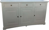 MOBILI-2G---MADIA-CREDENZA-ARTE-POVERA-3-PORTE-LEGNO-BIANCO-170x46x96