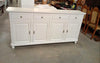 MOBILI-2G---MADIA-CREDENZA-ARTE-POVERA-4-ANTE-LEGNO-BIANCO-196X43X98H