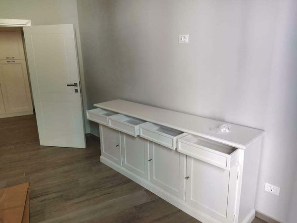 MOBILI-2G---MADIA-CREDENZA-ARTE-POVERA-4-PORTE-LEGNO-BIANCO-205X42X86