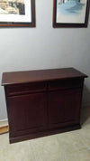 MOBILI-2G---MADIA-CREDENZA-ARTE-POVERA-IN-LEGNO-2-ANTE-TINTA-NOCE-105X42X85