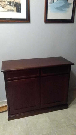 MOBILI-2G---MADIA-CREDENZA-ARTE-POVERA-IN-LEGNO-2-ANTE-TINTA-NOCE-105X42X85