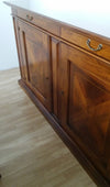 MOBILI-2G---MADIA-CREDENZA-ARTE-POVERA-IN-LEGNO-2-ANTE-TINTA-NOCE-L.213-P.55-H.110