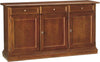 MOBILI-2G---MADIA-CREDENZA-ARTE-POVERA-IN-LEGNO-3-PORTE-TINTA-NOCE-156x42x85