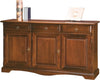 MOBILI-2G---MADIA-CREDENZA-ARTE-POVERA-IN-LEGNO-TINTA-NOCE-L.156-P.42-H.85
