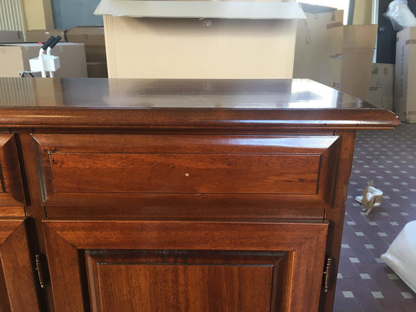 MOBILI-2G---MADIA-CREDENZA-ARTE-POVERA-IN-LEGNO-TINTA-NOCE-L.156-P.42-H.85
