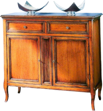 MOBILI-2G---MADIA-CREDENZA-CLASSICA-2-PORTE-IN-LEGNO-GREZZO-L.100-P.40-H.90