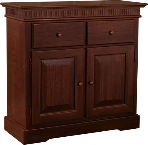 MOBILI-2G---Madia-credenza-classica-2-porte-legno-tinta-noce-90X38X85