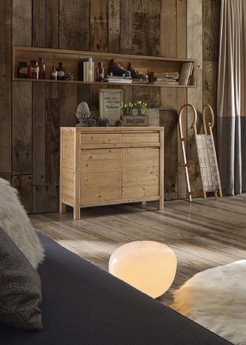 MOBILI-2G---MADIA-CREDENZA-CORTINA-2-ANTE-IN-LEGNO-MASSELLO-DI-ABETE-104X50X95