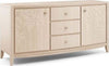 MOBILI-2G---MADIA-CREDENZA-DECORO-IN-LEGNO-MASSELLO-2-PORTE-NATURALE-L.180-P.56-H.90