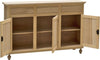 MOBILI-2G---MADIA-CREDENZA-GREZZA-IN-LEGNO-3-ANTE-3-CASSETTI-L.150-P.43-H.98