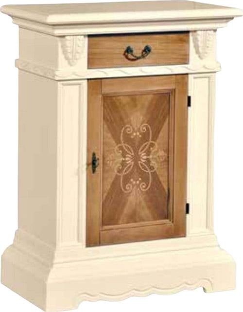 MOBILI-2G---MADIA-CREDENZA-IN-LEGNO-1-PORTA-AVORIO-NOCE-GRANO-70X38X93