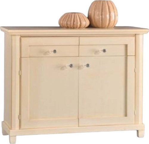 MOBILI-2G---MADIA-CREDENZA-IN-LEGNO-2-PORTE-2-CASSETTI-AVORIO-L.120-P.40-H.90