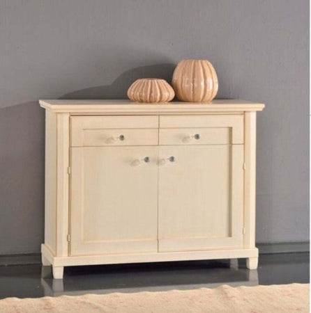 MOBILI-2G---MADIA-CREDENZA-IN-LEGNO-2-PORTE-2-CASSETTI-AVORIO-L.120-P.40-H.90