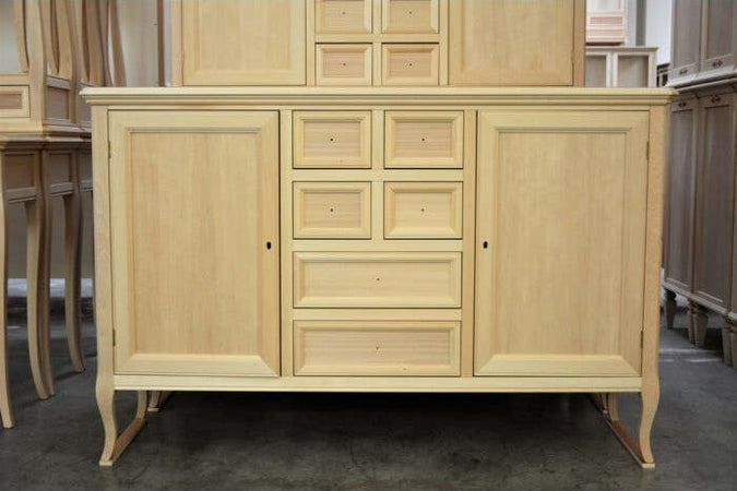 MOBILI-2G---MADIA-CREDENZA-IN-LEGNO-2-PORTE-6-CASSETTI-BASSANO-L.140-P.43-H.90