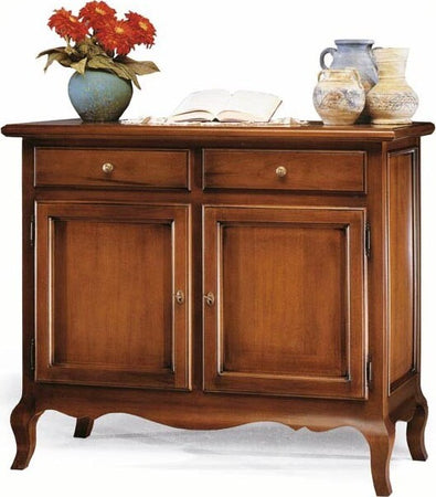 MOBILI-2G---MADIA-CREDENZA-IN-LEGNO-2-PORTE-GREZZA-L.114-P.49-H.97
