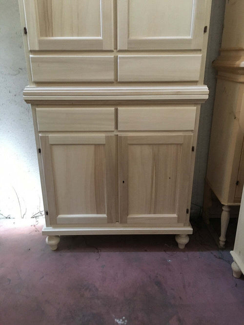 MOBILI-2G---MADIA-CREDENZA-IN-LEGNO-2-PORTE-GREZZO-L.90-P.40-H.94