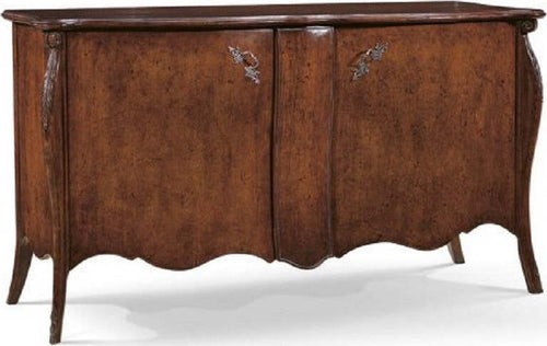 MOBILI-2G---Madia-Credenza-in-legno-2-porte-sagomata-intagliata-arte-povera-l.165-p.52-h.88