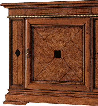 MOBILI-2G---MADIA-CREDENZA-IN-LEGNO-2-PORTE-SCORREVOLI-2-CASSETTI-PUSH-PULL-L.234-P.59-H.114