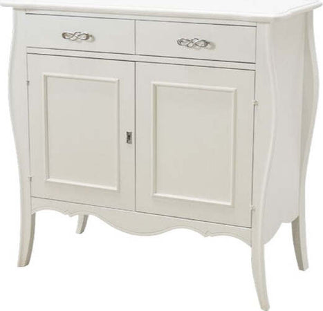 MOBILI-2G---Madia-Credenza-in-legno-2-porte-shabby-bianca-105x50x100