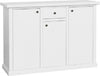 MOBILI-2G---MADIA-CREDENZA-IN-LEGNO-3-PORTE-BIANCO-OPACO-L.120-P.40-H.88