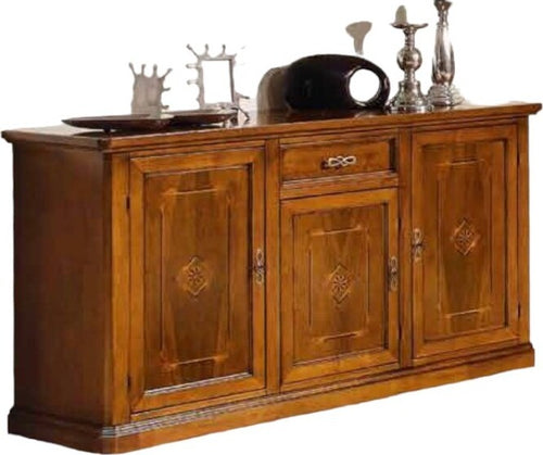 MOBILI-2G---MADIA-CREDENZA-IN-LEGNO-3-PORTE-CON-INTARSI-BASSANO-L.166-P.49-H.90