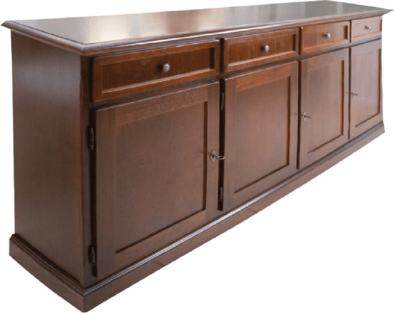 MOBILI-2G---Madia-Credenza-in-legno-4-porte-Tinta-Noce-205X42X86
