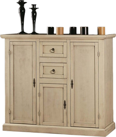 MOBILI-2G---MADIA-CREDENZA-IN-LEGNO-AVORIO-PATINATO-L.100-P.39-H.85