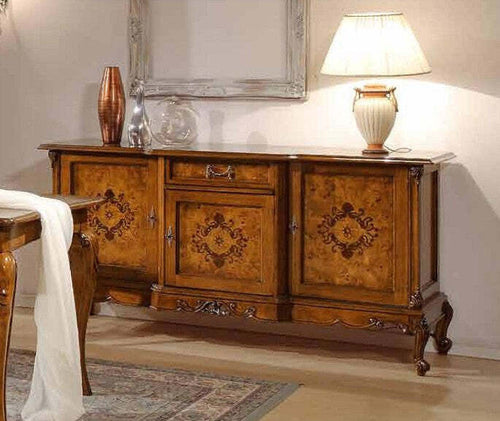 MOBILI-2G---MADIA-CREDENZA-IN-LEGNO-DI-RADICA-3-PORTE-IMPERO-BASSANO-L.179-P.61-H.92