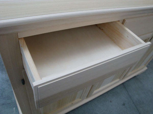 MOBILI-2G---MADIA-CREDENZA-IN-LEGNO-GREZZA-3-PORTE-L.147-P.45-H.93