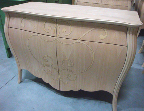 MOBILI-2G---MADIA-CREDENZA-IN-LEGNO-GREZZA-BOMBATA-2-ANTE-L.160-P.60-H.98