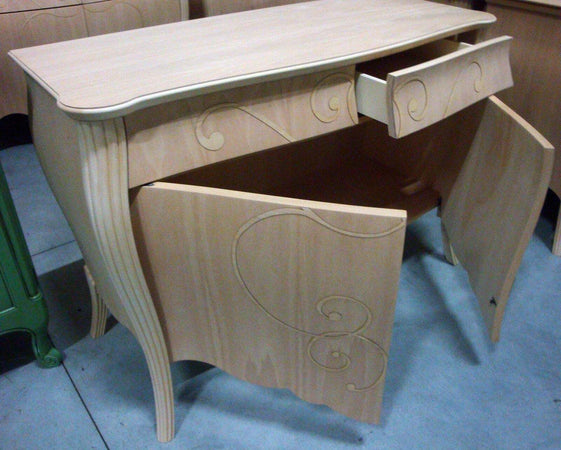 MOBILI-2G---MADIA-CREDENZA-IN-LEGNO-GREZZA-BOMBATA-2-ANTE-L.160-P.60-H.98