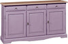 MOBILI-2G---MADIA-CREDENZA-IN-LEGNO-LACCATO-PENNELLATO-COLORE-LAVANDA-L.156-P.42-H.85