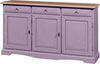 MOBILI-2G---MADIA-CREDENZA-IN-LEGNO-LACCATO-PENNELLATO-COLORE-LAVANDA-L.156-P.42-H.85