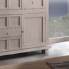 MOBILI-2G---MADIA-CREDENZA-IN-LEGNO-MASSELLO-2-ANTE-5-CASSETTI-GRIGIO-L.166-P.45-H.86