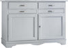 MOBILI-2G---MADIA-CREDENZA-IN-LEGNO-MASSELLO-2-ANTE-GRIGIO-OPACO-L.140-P.52-H.96