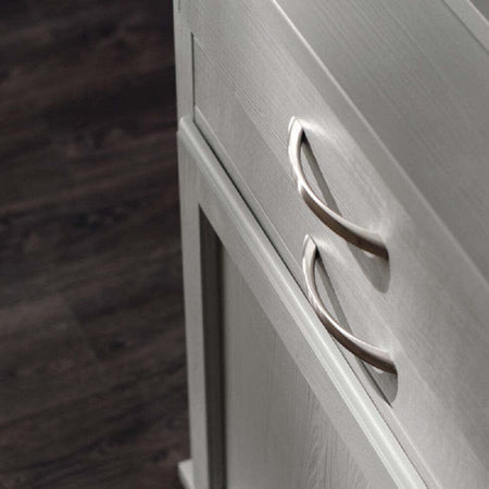 MOBILI-2G---MADIA-CREDENZA-IN-LEGNO-MASSELLO-2-ANTE-GRIGIO-OPACO-L.140-P.52-H.96