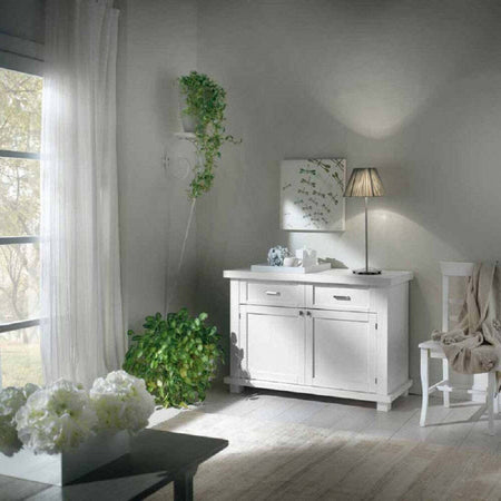 MOBILI-2G---MADIA-CREDENZA-IN-LEGNO-MASSELLO-2-ANTE-LACCATO-BIANCO-L.120-P.45-H.83
