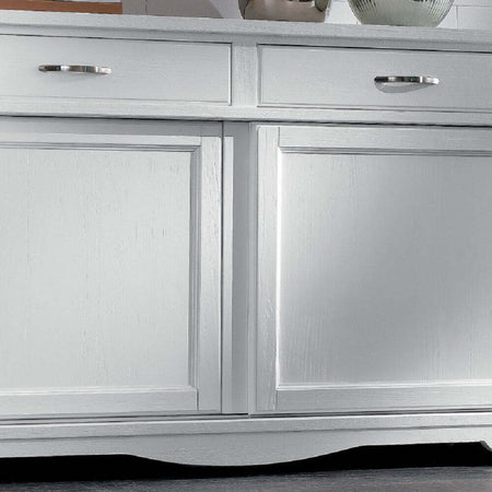 MOBILI-2G---MADIA-CREDENZA-IN-LEGNO-MASSELLO-2-ANTE-SCORREVOLI-2-CASSETTI-BIANCO-L.160-P.50-H.95