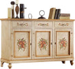 MOBILI-2G---MADIA-CREDENZA-in-legno-provenzale-laccata-a-mano-3-porte-160x50X102