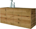 MOBILI-2G---MADIA-CREDENZA-IN-LEGNO-ROVERE-NODATO-SPAZZOLATO-L.180X50X75