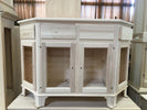 MOBILI-2G---MADIA-CREDENZA-IN-LEGNO-SCANTONATA-GREZZA-4-PORTE-L.158-P.48-H.102