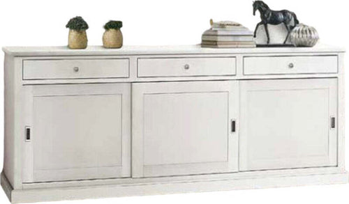 MOBILI-2G---MADIA-CREDENZA-LEGNO-3-ANTE-SCORREVOLI-BIANCO-200x50-x90