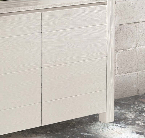 MOBILI-2G---MADIA-CREDENZA-LEGNO-ABETE-BIANCO-SPAZZOLATO-125x50-H.84