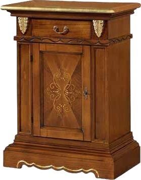 MOBILI-2G---MADIA-CREDENZA-LEGNO-INTARSI-1-PORTA-BASSANO-L.70-P.38-H.93
