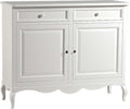 MOBILI-2G---MADIA-CREDENZA-LEGNO-SHABBY-2-PORTE-BIANCO-145X49X116H