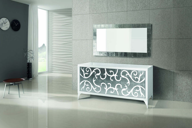 MOBILI-2G---MADIA-CREDENZA-MODERNA-FRASSINO-E-ROVERE-BIANCO-L-180-x-45x-81-h.